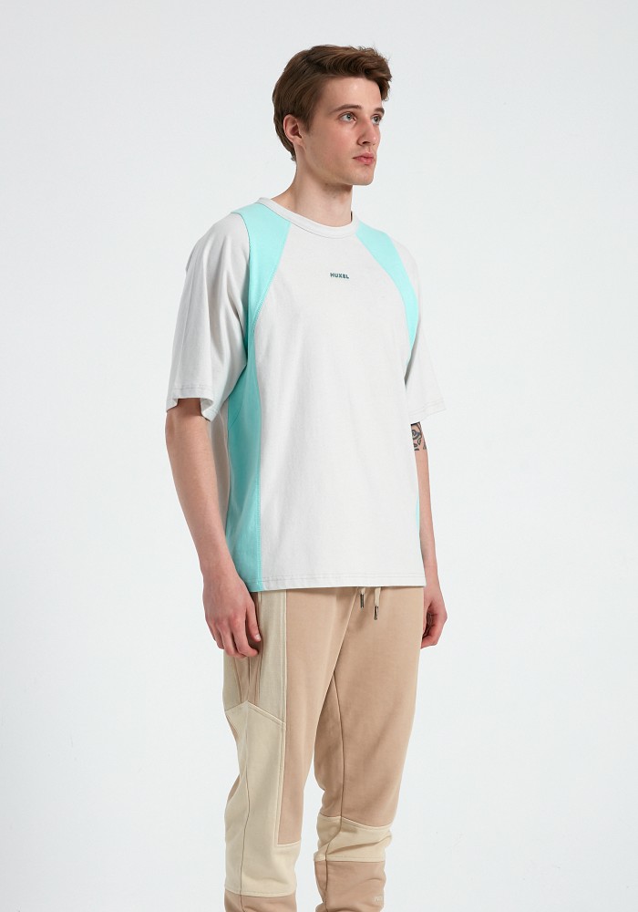 Natural Touch Mint White T-Shirt 