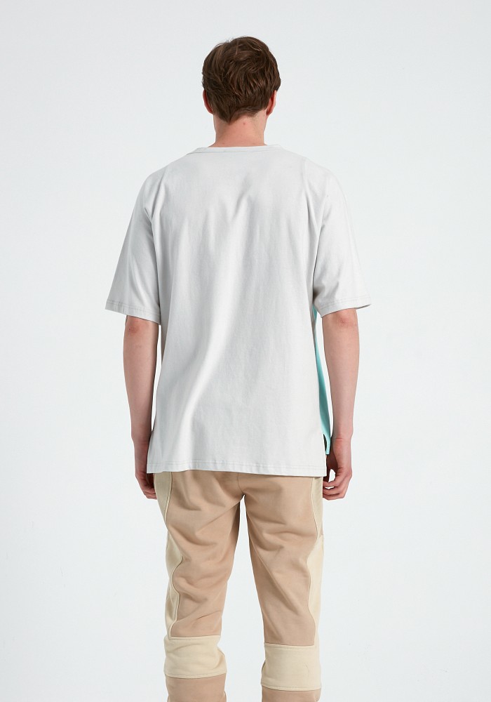 Natural Touch Mint White T-Shirt 
